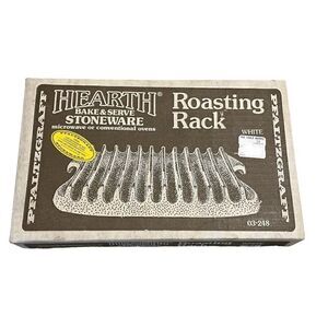 Stoneware Roasting Rack, Pfaltzgraff NWT